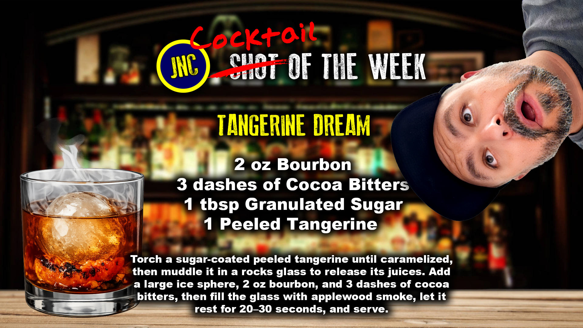 Tangerine Dream cocktail recipe card